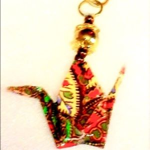 Origami Crane Necklace